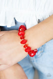 Paparazzi Keep GLOWING Forward - Red - Veronica's Jewelry Paradise, LLC