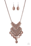 Paparazzi Keys to the ANIMAL Kingdom - Copper - Veronica's Jewelry Paradise, LLC