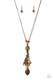 Paparazzi Knotted Keepsake - Orange - Veronica's Jewelry Paradise, LLC