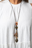 Paparazzi Knotted Keepsake - Orange - Veronica's Jewelry Paradise, LLC