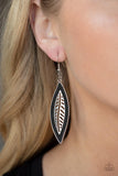Paparazzi Leather Lagoon - Black - Veronica's Jewelry Paradise, LLC