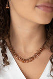 Paparazzi Let There Be TWILIGHT - Copper - Veronica's Jewelry Paradise, LLC