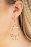 Paparazzi Line Crossing Sparkle - Copper - Veronica's Jewelry Paradise, LLC