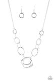 Paparazzi Linked Up Luminosity - Silver - Veronica's Jewelry Paradise, LLC