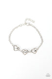Paparazzi Little Heartbreaker - White - Veronica's Jewelry Paradise, LLC