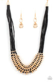 Paparazzi Lock, Stock, and SPARKLE - Gold - Veronica's Jewelry Paradise, LLC