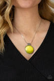 Paparazzi Look Into My Aura - Yellow - Veronica's Jewelry Paradise, LLC