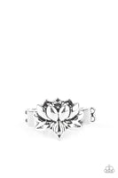 Paparazzi Lotus Crowns - Silver - Veronica's Jewelry Paradise, LLC