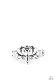 Paparazzi Lotus Crowns - Silver - Veronica's Jewelry Paradise, LLC