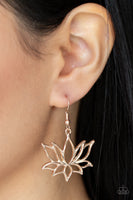 Paparazzi Lotus Ponds - Rose Gold Earrings