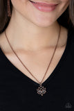 Paparazzi Lotus Retreat - Copper - Veronica's Jewelry Paradise, LLC
