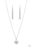 Paparazzi Lotus Retreat - Silver - Veronica's Jewelry Paradise, LLC