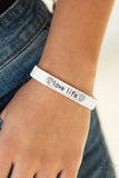 Paparazzi Love Life - White - Veronica's Jewelry Paradise, LLC