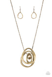 Paparazzi Luminous Labyrinth - Brass