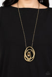 Paparazzi Luminous Labyrinth - Brass