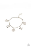 Paparazzi Lusty Lockets - White - Veronica's Jewelry Paradise, LLC