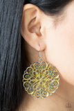 Paparazzi MANDALA Effect - Yellow - Veronica's Jewelry Paradise, LLC