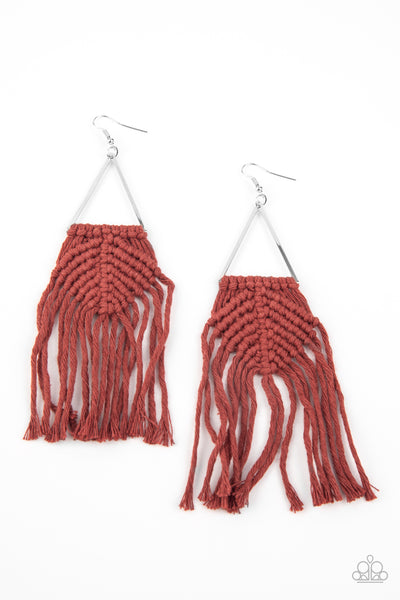 Paparazzi Macrame Jungle - Brown - Veronica's Jewelry Paradise, LLC