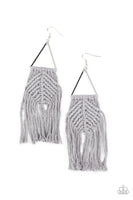 Paparazzi Macrame Jungle - Silver - Veronica's Jewelry Paradise, LLC