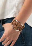 Paparazzi Macrame Mode - Brown - Veronica's Jewelry Paradise, LLC