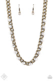 Paparazzi Major Moxie - Brass - Veronica's Jewelry Paradise, LLC