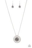 Paparazzi Make Me a MEDALLION-aire - Silver - Veronica's Jewelry Paradise, LLC