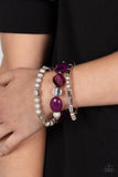 Paparazzi Marina Magic- Purple - Veronica's Jewelry Paradise, LLC