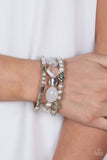 Paparazzi Marina Magic- White - Veronica's Jewelry Paradise, LLC