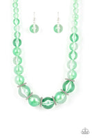 Paparazzi Marina Mirage - Green Necklace