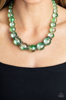 Paparazzi Marina Mirage - Green Necklace