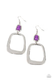 Paparazzi Material Girl Mod - Purple - Veronica's Jewelry Paradise, LLC