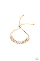 Paparazzi Mecca Metro - Gold Snake Chain Bracelet