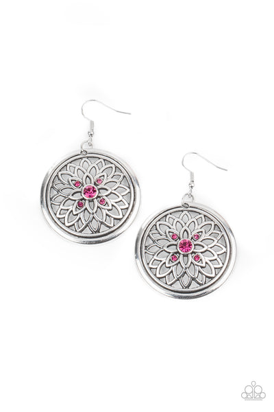 Paparazzi Mega Medallions - Pink - Veronica's Jewelry Paradise, LLC