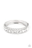 Paparazzi Mega Megawatt- White - Veronica's Jewelry Paradise, LLC