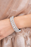 Paparazzi Mega Megawatt- White - Veronica's Jewelry Paradise, LLC