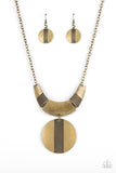 Paparazzi Metallic Enchantress - Brass - Veronica's Jewelry Paradise, LLC