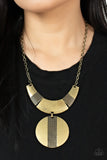 Paparazzi Metallic Enchantress - Brass - Veronica's Jewelry Paradise, LLC