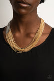 Paparazzi Metallic Merger - Gold - Veronica's Jewelry Paradise, LLC