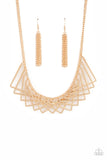 Paparazzi Metro Mirage - Gold - Veronica's Jewelry Paradise, LLC
