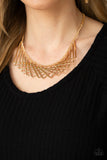 Paparazzi Metro Mirage - Gold - Veronica's Jewelry Paradise, LLC