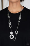 Paparazzi Metro Scene - Silver - Veronica's Jewelry Paradise, LLC