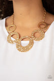 Paparazzi Mildly Metro - Gold - Veronica's Jewelry Paradise, LLC
