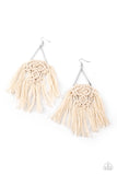 Paparazzi Modern Day Macrame - White - Veronica's Jewelry Paradise, LLC