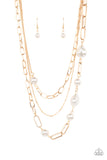 Paparazzi Modern Innovation - Gold - Veronica's Jewelry Paradise, LLC