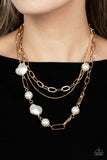 Paparazzi Modern Innovation - Gold - Veronica's Jewelry Paradise, LLC
