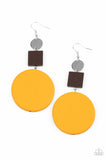 Paparazzi Modern Materials - Yellow - Veronica's Jewelry Paradise, LLC