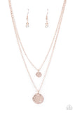 Paparazzi Modern Minimalist - Rose Gold - Veronica's Jewelry Paradise, LLC