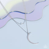 Paparazzi Modern Moonbeam - White Necklace