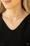 Paparazzi Modestly Minimalist - Gold - Veronica's Jewelry Paradise, LLC