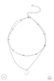 Paparazzi Modestly Minimalist - Silver - Veronica's Jewelry Paradise, LLC